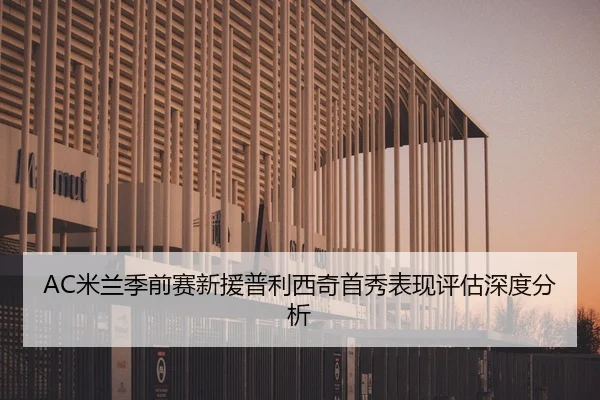 AC米兰季前赛新援普利西奇首秀表现评估深度分析